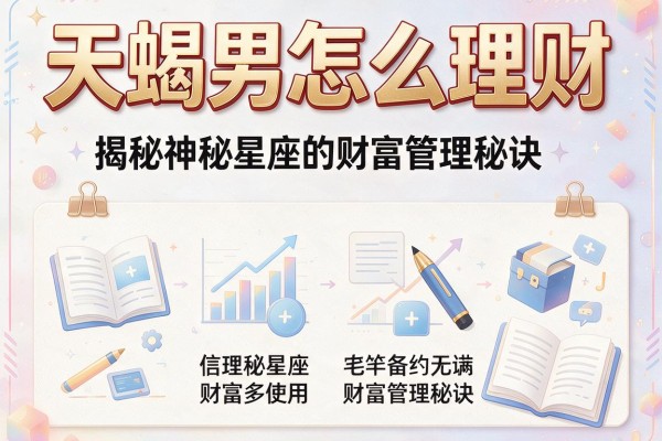 天蝎男怎么理财：揭秘神秘星座的财富管理秘诀