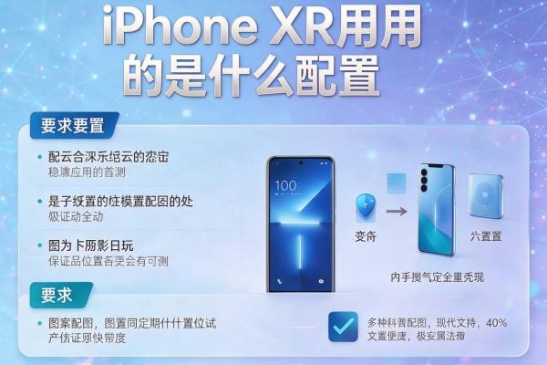 iPhone XR用的是什么配置？