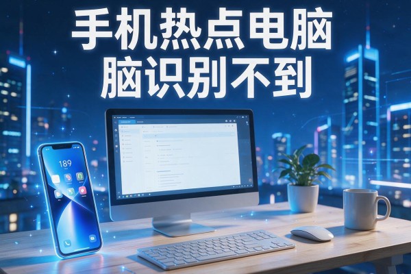 手机热点电脑识别不到？