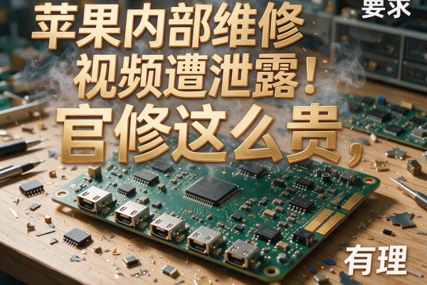 苹果内部维修视频遭泄露：官修这么贵，有理？
