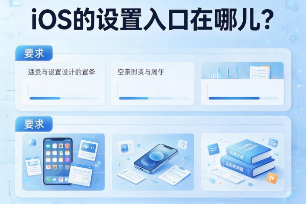 iOS的设置入口在哪儿？
