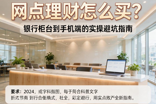 网点理财怎么买？银行柜台到手机端的实操避坑指南