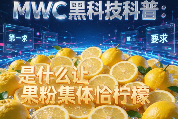 MWC黑科技科普：是什么让果粉集体恰柠檬？