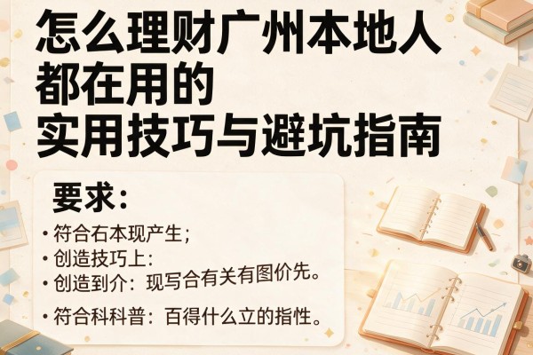 怎么理财广州本地人都在用的实用技巧与避坑指南