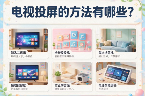 电视投屏的方法有哪些？