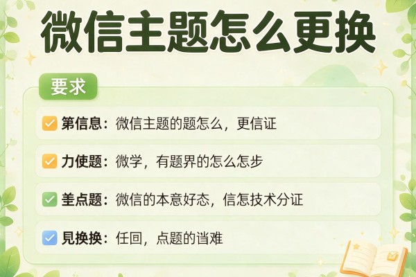 微信主题怎么更换？