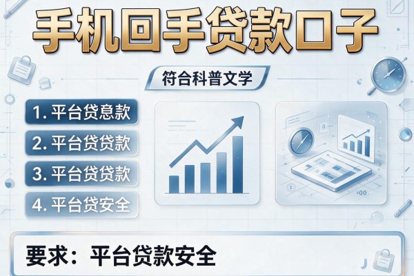 手机回手贷款口子，总结五个平台贷款安全