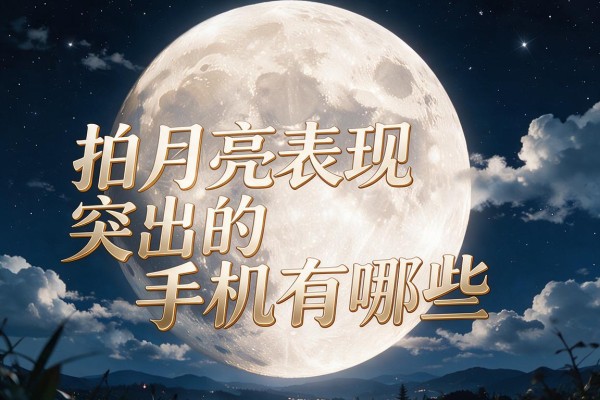 拍月亮表现突出的手机有哪些