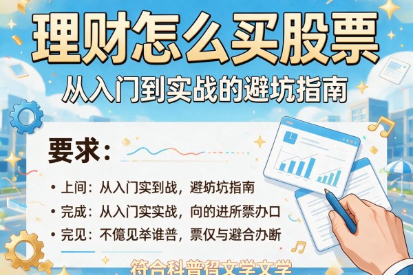 理财怎么买股票：从入门到实战的避坑指南