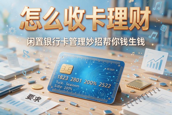 怎么收卡理财：闲置银行卡管理妙招帮你钱生钱