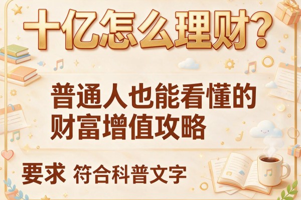 十亿怎么理财？普通人也能看懂的财富增值攻略