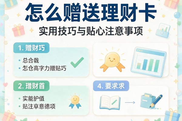 怎么赠送理财卡：实用技巧与贴心注意事项