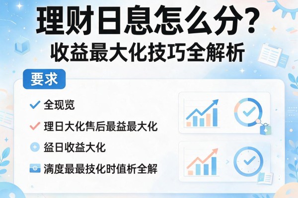 理财日息怎么分？收益最大化技巧全解析