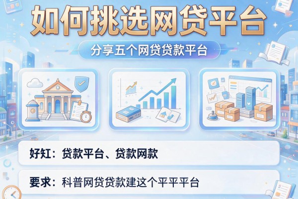 如何挑选网贷平台，分享五个网贷贷款平台