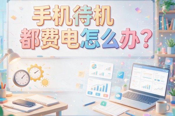 手机待机都费电怎么办？