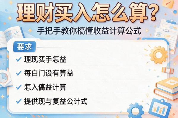 理财买入怎么算？手把手教你搞懂收益计算公式