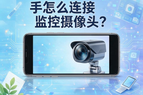 手机怎么连接监控摄像头？