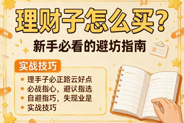 理财子怎么买？新手必看的避坑指南和实战技巧
