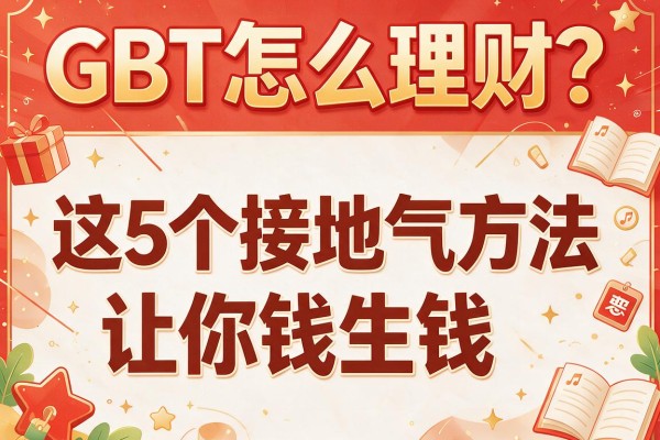 GBT怎么理财？这5个接地气方法让你钱生钱