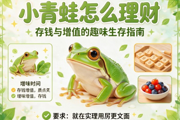 小青蛙怎么理财：存钱与增值的趣味生存指南