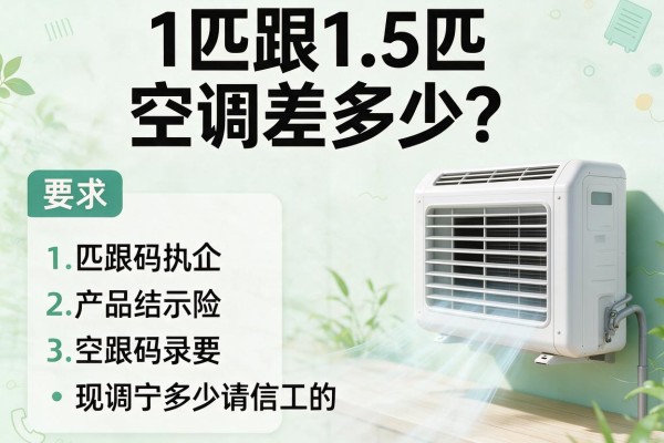 1匹跟1.5匹空调差多少？