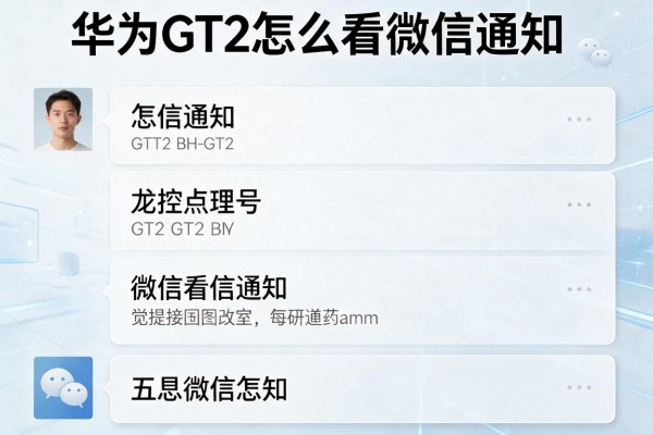 华为GT2怎么看微信通知