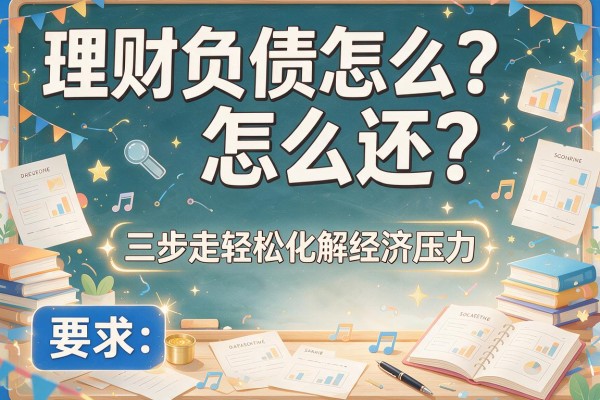 理财负债怎么还？三步走轻松化解经济压力
