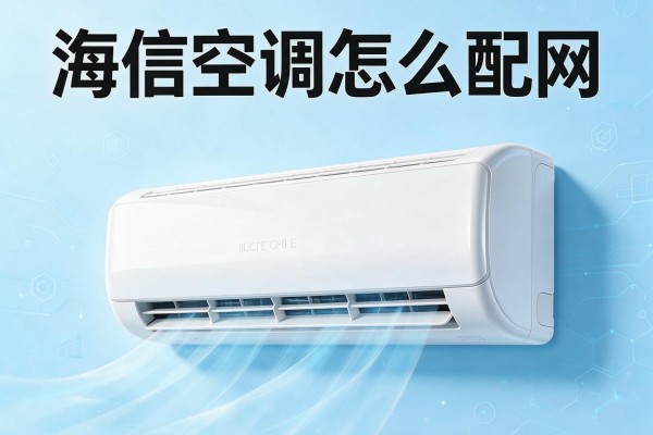 海信空调怎么配网？