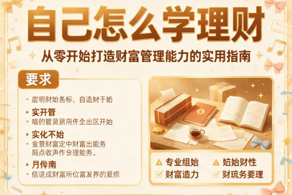 自己怎么学理财：从零开始打造财富管理能力的实用指南