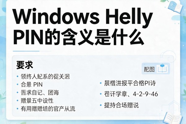 Windows Hello PIN的含义是什么