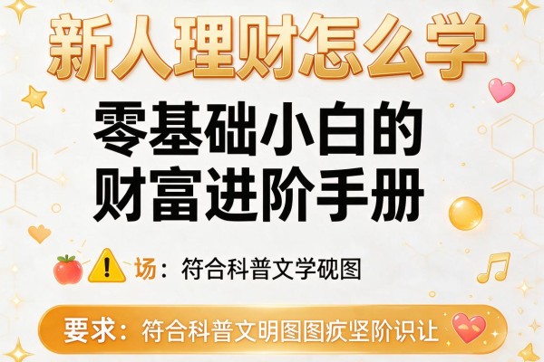 新人理财怎么学：零基础小白的财富进阶手册