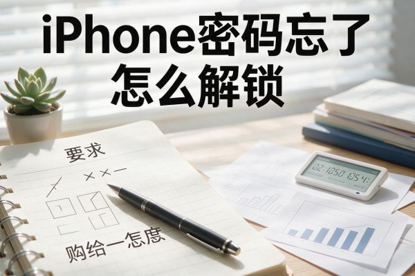 iPhone密码忘了怎么解锁？
