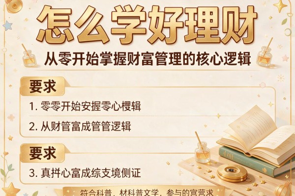 怎么学好理财：从零开始掌握财富管理的核心逻辑