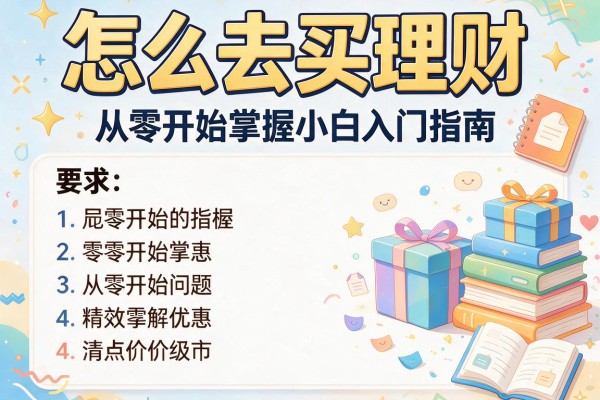 怎么去买理财：从零开始掌握小白入门指南