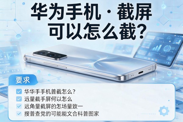 华为手机截屏可以怎么截？有几种？