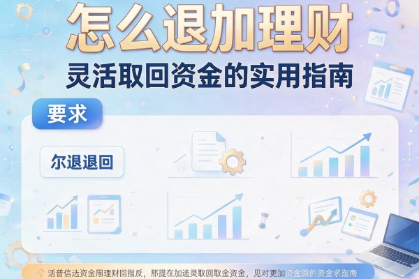 怎么退出理财：灵活取回资金的实用指南