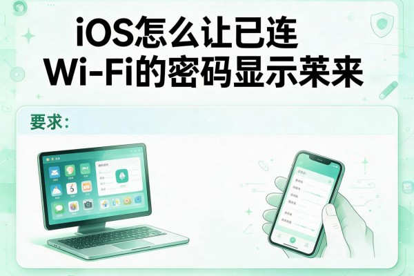 iOS怎么让已连WiFi的密码显示出来
