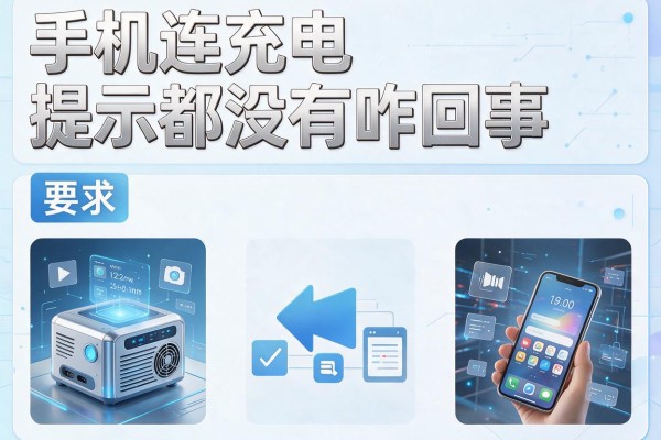 手机连充电提示都没有咋回事