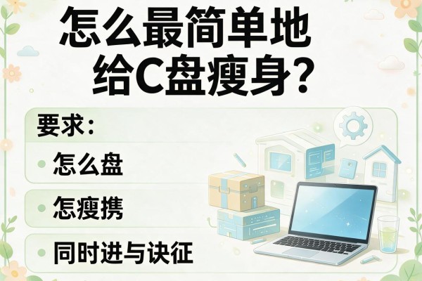 怎么最简单地给C盘瘦身？