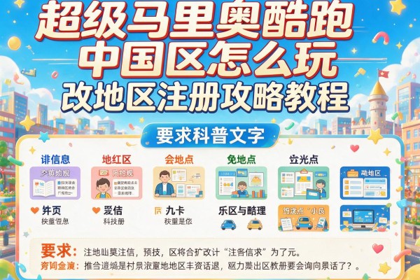 超级马里奥酷跑中国区怎么玩——改地区注册攻略教程