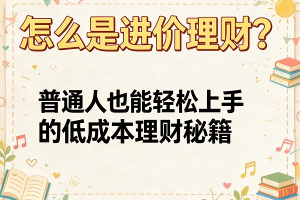 怎么是进价理财？普通人也能轻松上手的低成本理财秘籍