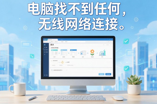 电脑找不到任何无线网络连接？