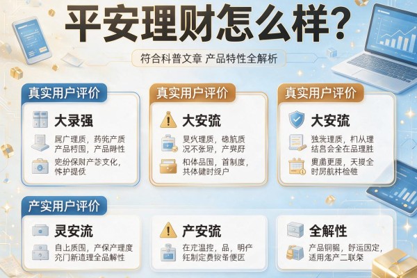 平安理财怎么样？真实用户评价与产品特性全解析