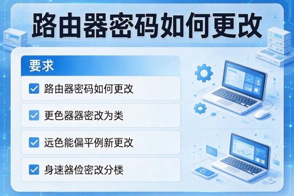 路由器密码如何更改？
