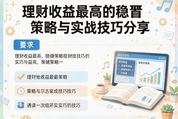 理财收益最高的稳健策略与实战技巧分享