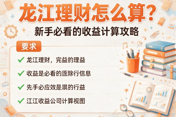 龙江理财怎么算？新手必看的收益计算攻略