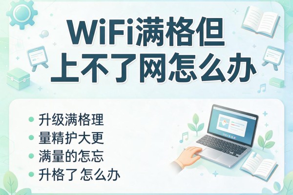 WiFi满格但上不了网怎么办？
