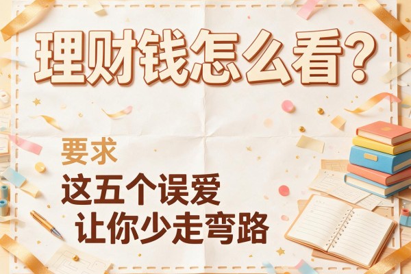 理财钱怎么看？这五个误区让你少走弯路
