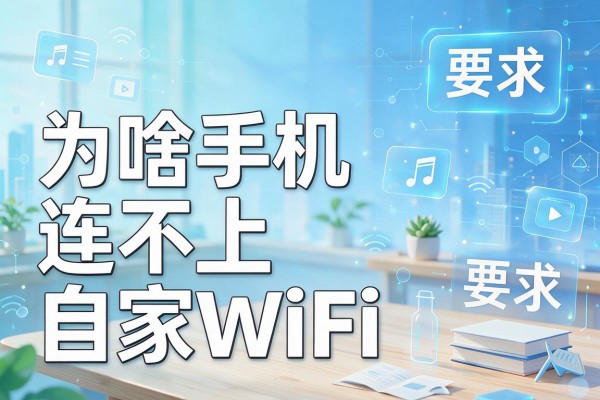 为啥手机连不上自家WiFi