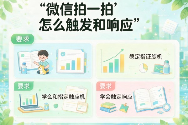 微信拍一拍怎么触发和响应？